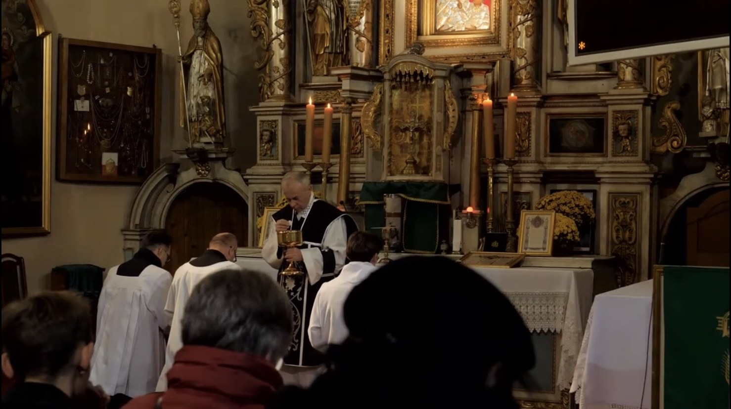 Requiem w Olesznie 21 listopada 2022 r. – ujęcie 3