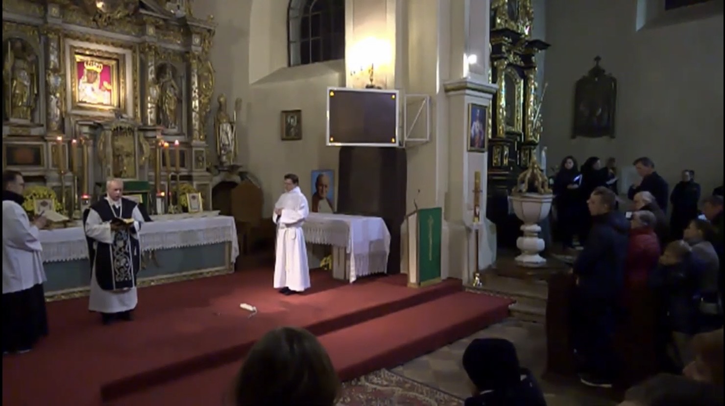 Requiem w Olesznie 21 listopada 2022 r. – ujęcie 6
